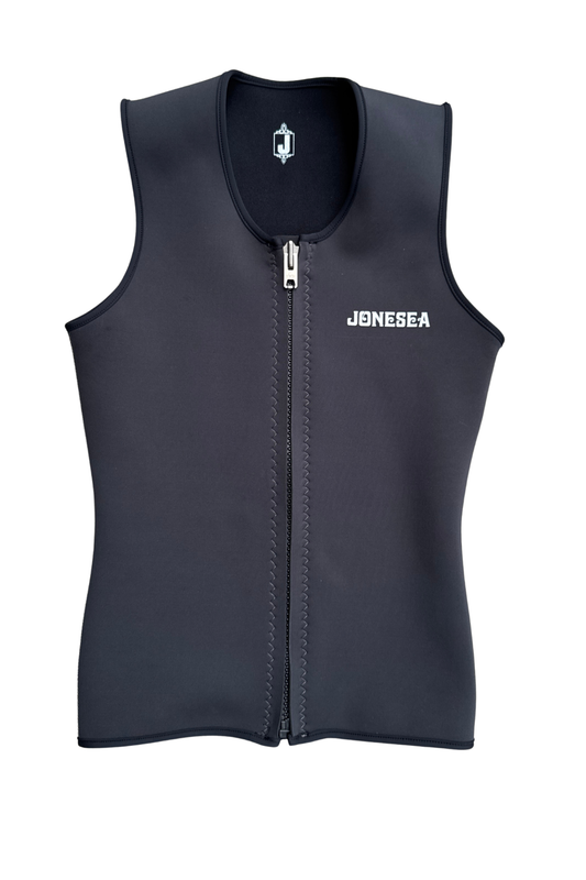 Graphite Yulex Front zip vest
