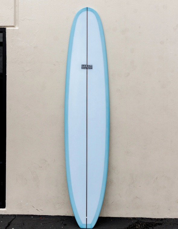 KRIS HALL | 9’2” DAILY CUP ARCTIC BLUE LONGBOARD - Jonesea Wetsuits