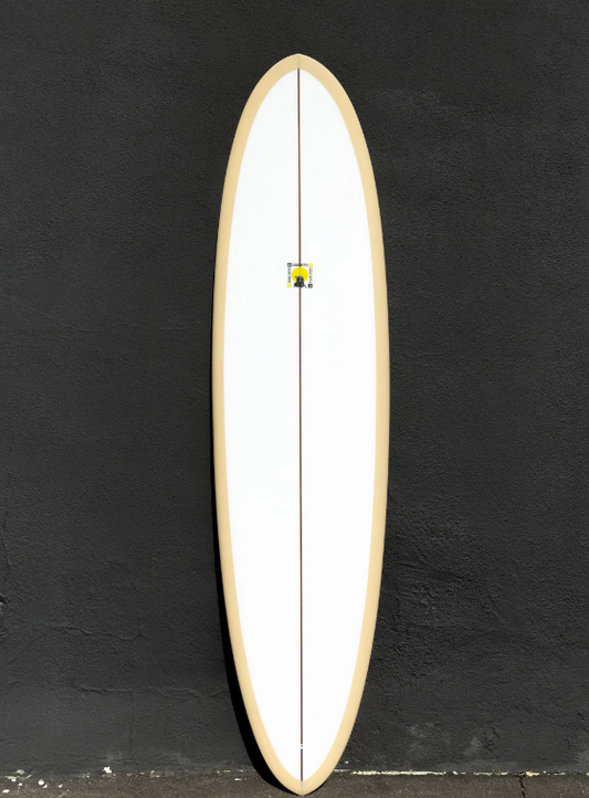 KRIS HALL | EGG 7'4" CLEAR COFFEE - Jonesea Wetsuits