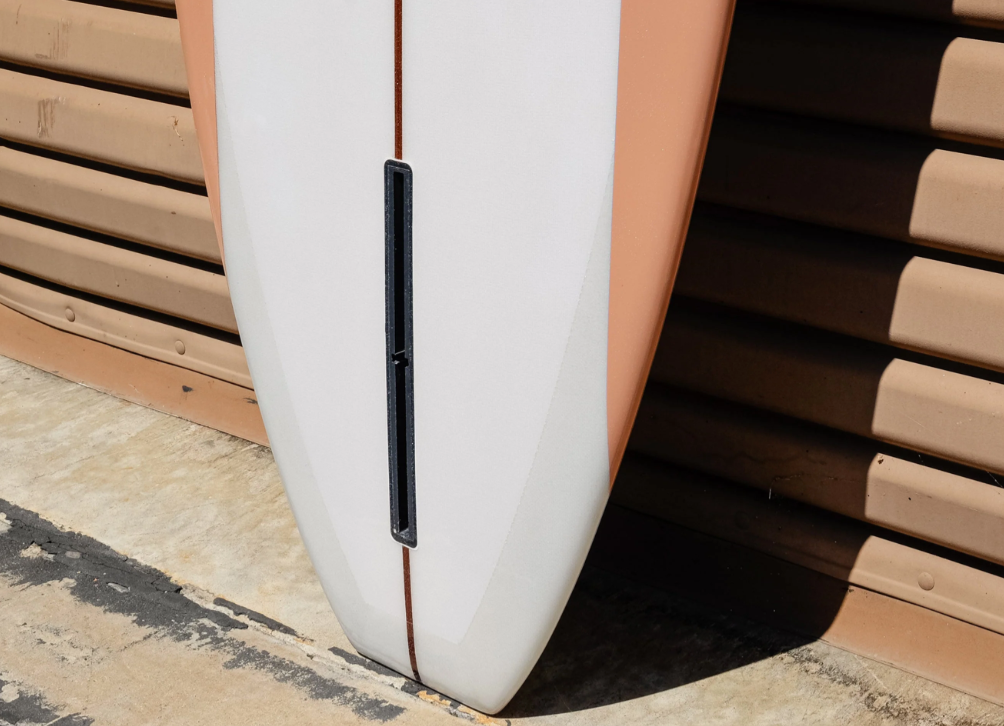 KRIS HALL | 9’4” MODEL-O DUSTY ROSE PANELS LONGBOARD - Jonesea Wetsuits