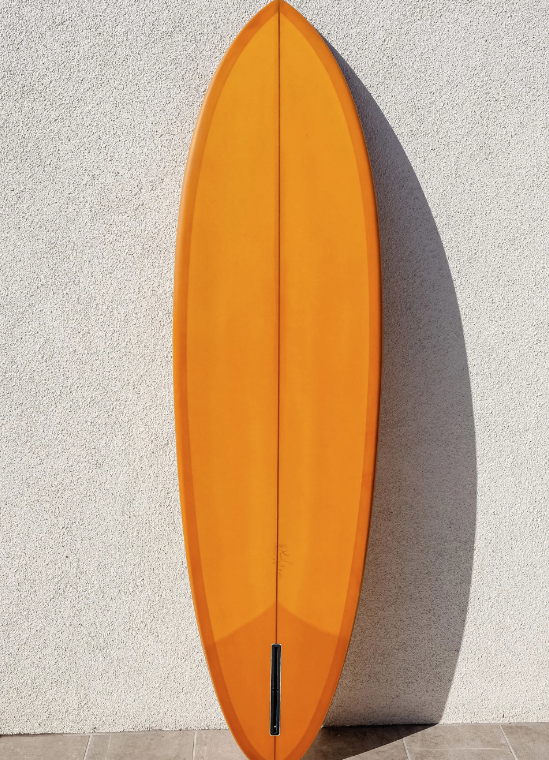 KRIS HALL | 6’10” NEW SPEEDWAY BOOGIE PIN CLAY SURFBOARD - Jonesea Wetsuits