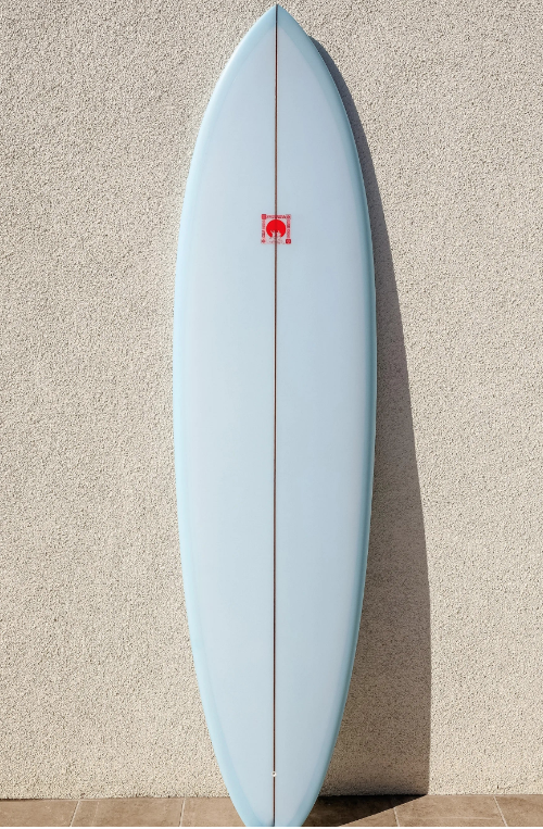 KRIS HALL | 7’4” NEW SPEEDWAY BOOGIE SWALLOW GLACIER SURFBOARD - Jonesea Wetsuits
