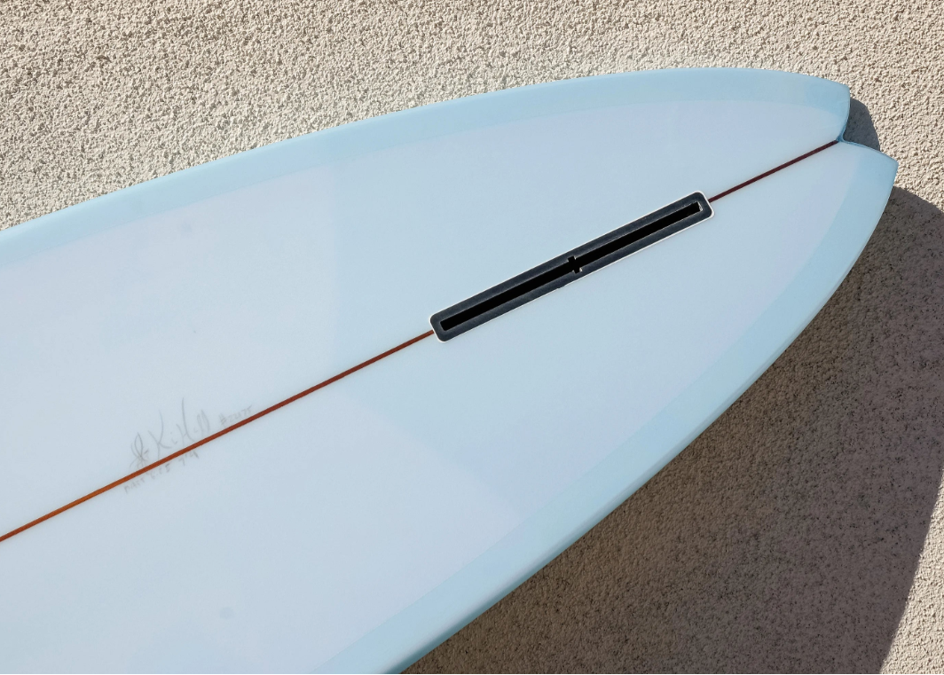 KRIS HALL | 7’4” NEW SPEEDWAY BOOGIE SWALLOW GLACIER SURFBOARD - Jonesea Wetsuits