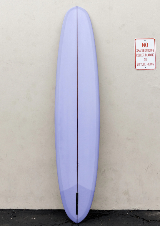 KRIS HALL | 9’4” JAZZ PIN LAVENDER HAZE LONGBOARD - Jonesea Wetsuits