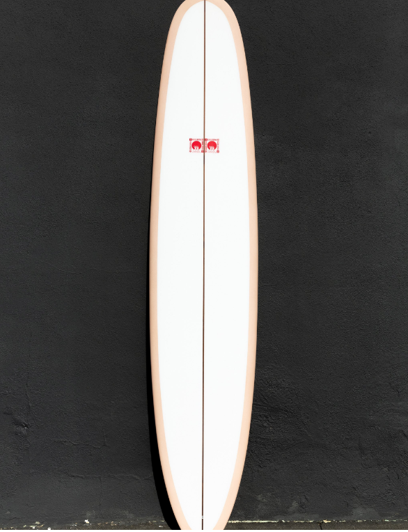 KRIS HALL | HAIRCUT LONGBOARD 9'6" ROSE - Jonesea Wetsuits
